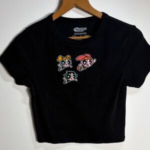 Powerpuff Girls Crop Baby Tshirt Small
